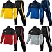 Nike Club Polyesteranzug mit Bündchen Herren Farbe: schwarz/silber (silver/black/black/white), Größe: S