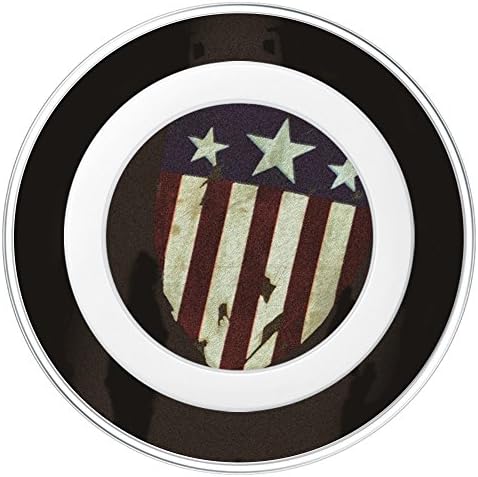 Captain America Wireless Charger,Madye Qi Wireless Charging Pad for Galaxy S7,Galaxy S7 edge, Galaxy S6,Note 5 ,S6 Edge+,S6 Edge and iPhone 5/6s 6s Plus