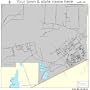 Street & Road Map of Holloman AFB, New Mexico NM - Printed poster size wall atlas of your home town