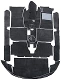 Mazda MX5 deluxe deep pile carpet set black