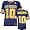 West Virginia Mountaineers -Team Color- Franchise Football Jersey - Small