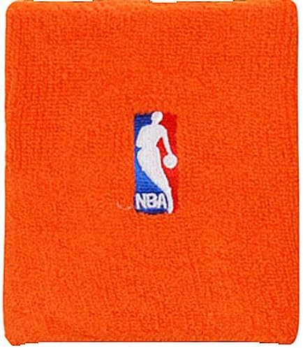 NBA Logoman Basketball Athletic Wristband Accessory 1 Pair
