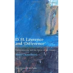 D. H. Lawrence and 'Difference': Postcoloniality and the Poetry of the Present