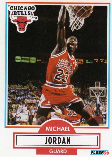 1990-91 Fleer Michael Jordan Basketball Card #26 - Shipped In Protective Display Case!