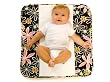 Ah Goo Baby - The Plush Pad: Retro-Daisy (Floral Design)