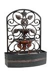 Homedics WFL-GRE Envirascape Grecian Gardens Illuminated Relaxation Fountain, Bronze
