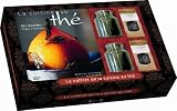 La cuisine au thé : Coffret avec un livre, 2 boîtes à thé et 2 sachets de thés.