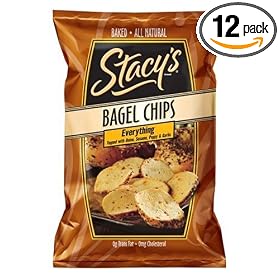 Stacy's Bagel Chips, Everything, 6-Ounce Bag (Pack of 12)