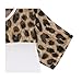 FUNOC Lady Women Leopard Printing Chiffon Casual Tops T Shirt Blouse