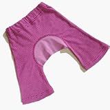 Sckoon Organic Monkey Pants Raspberry - Size 3-6 Months