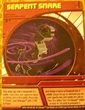 BAKUGAN SEASON 2 NEW LOOSE PAPER ABILITY CARD SERPENT SNARE