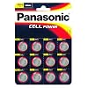 Panasonic Specialist Lithium Knopf Batterien CR2016 x 12