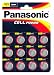 Panasonic Specialist Lithium Coin Batteries CR2016 x 12