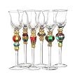 Splendor Cordial Glasses Set of 6 - Assorted