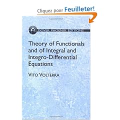 Theory Of Functionals And Of Integral And Integro-differential Equations