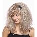 Mixed Blonde Crimped Wig