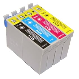 Chroma Products.TM -T 715 X 1 MULTIPACK - EPSON COMPATIBLE Ink Cartridges for Epson Stylus SX415 - Also Compatible With The Following Printers - Epson Stylus D120, D78, D92, DX400, DX4000, DX4050, DX4400, DX4450, DX5000, DX5050, DX6000, DX6050, DX7000, DX7400, DX7450, DX8400, DX8450, DX9400F, S20, S21, SX100, SX105, SX110, SX115, SX200, SX205, SX209, SX210, SX215, SX400, SX405, SX410, SX415, SX515W, SX600F, BX300F, BX310FN, BX600FW Printers - T 715 T 891 T 892 T 893 T 894 T 895 T 711 T 712 T 713 T 714 T 715 (Contains 1X Black / T 711 1X Cyan / T 712 1X Magenta / T 713 1X Yellow / T 714) - Multipack