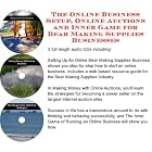 The Online Business Setup, Online Auctions, Inner Game for Wine Making Supplies Businesses by Wine Making