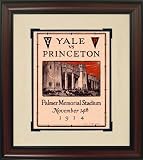 Princeton Tigers vs Yale Bulldogs Vintage Program Art (Framed) - 1914