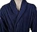 Arus Men's Organic Cotton Full Ankle Length Long Turkish Terry Cloth Bathrobe Robe