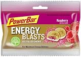 PowerBar Energy Blasts Gel-Filled Chews, Raspberry, 2.12-Ounce Pouches (Pack of 12)