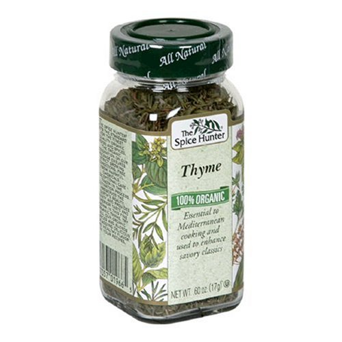 Spice Hunter Thyme Organic, 0.6-Ounce Unit (Pack of 6)