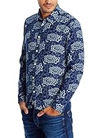 Pepe Jeans London Camisa Hombre Gala (Azul Oscuro)