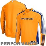 adidas Golden State Warriors On-Court Long Sleeve Shooting Shirt