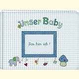 Image de Unser Baby (hellblau): Großes Stoff-Fotoalbum (Große Fotoalben)