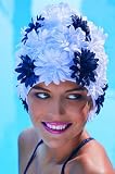 Zoom Produkt-Bild: Fashy Badehaube Bl&uuml;ten, 3454