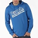 Bench Mens Tweak Printed Hoody Harajuku Blue