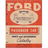 1958 FORD Parts Book List Guide Catalog Manual by Ford