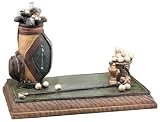Golf Gifts & Gallery Clubhouse Collection Classic Golf Business Card Holder