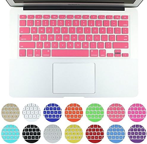 Elecitizon Silicone Keyboard Cover Skin For MacBook Air 11" -Pink