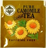 Mlesna Brand Chamomile Herbal Tea Gourmet Individually Wrapped Tea Bags (Pack of 25 Bags) by Mlesna