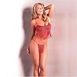 Fringe Bralette with Thong