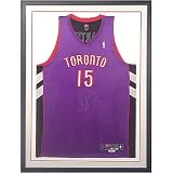Vince Carter Toronto Raptors Framed Autographed Pro-Cut Road Jersey