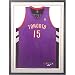 Vince Carter Toronto Raptors Framed Autographed Pro-Cut Road Jersey