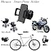Movaics　Smart phone  Holder スマートフォンホルダー　パイプ対応 Bike 自転車用 ホルダー　ベビーカーにも(02B3)