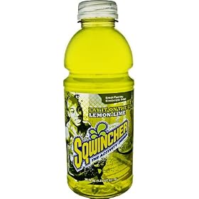 Sqwincher 030538-LL Lemon-Lime Flavor 20 oz Wide Mouth Ready-To-Drink Bottle (Case of 24)