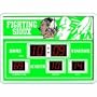 North Dakota Fighting Sioux Scoreboard Clock Thermometer NFL Football Fan Shop Sports Team Merchandise