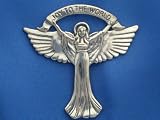 US United States Historical Society Sterling Silver Joy To The World 2004 Angel Ornament Pendant NEW