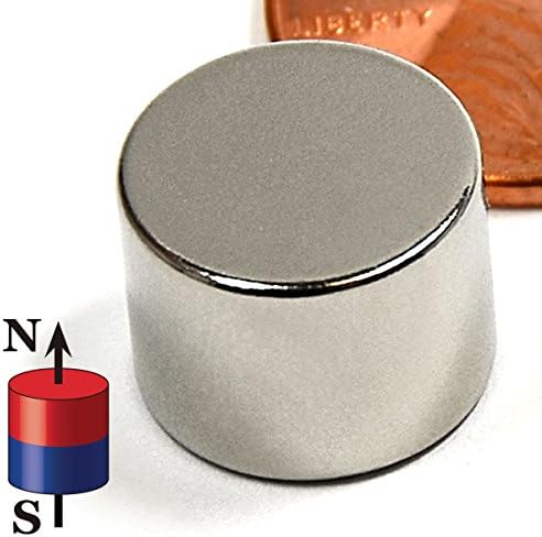 CMS Magnetics® N45 1/2" x 3/8" Disc , Package of 10 Neodymium Magnets