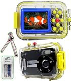 SVP Acqua DC-1231Bk 12MP Max. Digital Still Camera with waterproof case (Tripod & AAA Rechargeable Set Included)