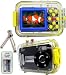 SVP Acqua DC-1231Bk 12MP Max. Digital Still Camera with waterproof case (Tripod & AAA Rechargeable Set Included)