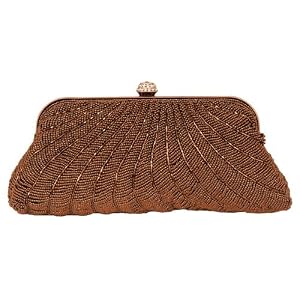 Buy Fully Beaded Clutch, Rhinestone Closure, Evening Bag - Deborah (61 15768) by Carlo Fellini