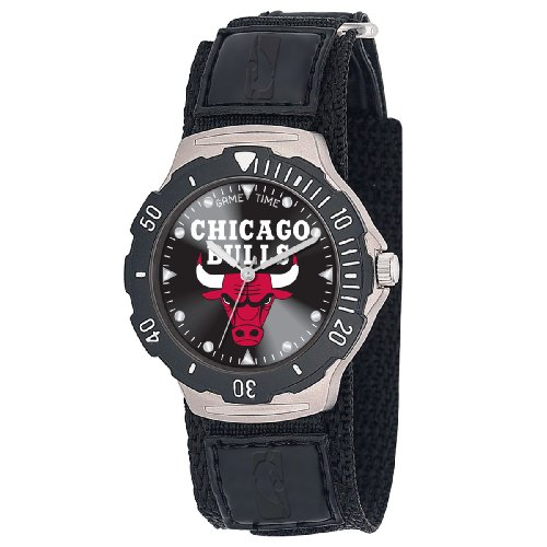 NBA Men's NBA-AGV-CHI Agent Series Chicago Bulls Velcro Watch