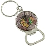 NHL Chicago Blackhawks Real Tree Camo Bottle Opener Keychain
