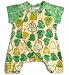 Sckoon Organic Cotton Round Kimono Green Pear