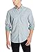 IZOD Men's Long Sleeve Essential Stripe Button Down